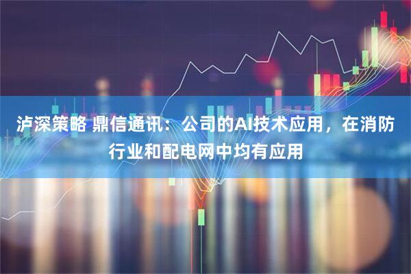 泸深策略 鼎信通讯：公司的AI技术应用，在消防行业和配电网中均有应用